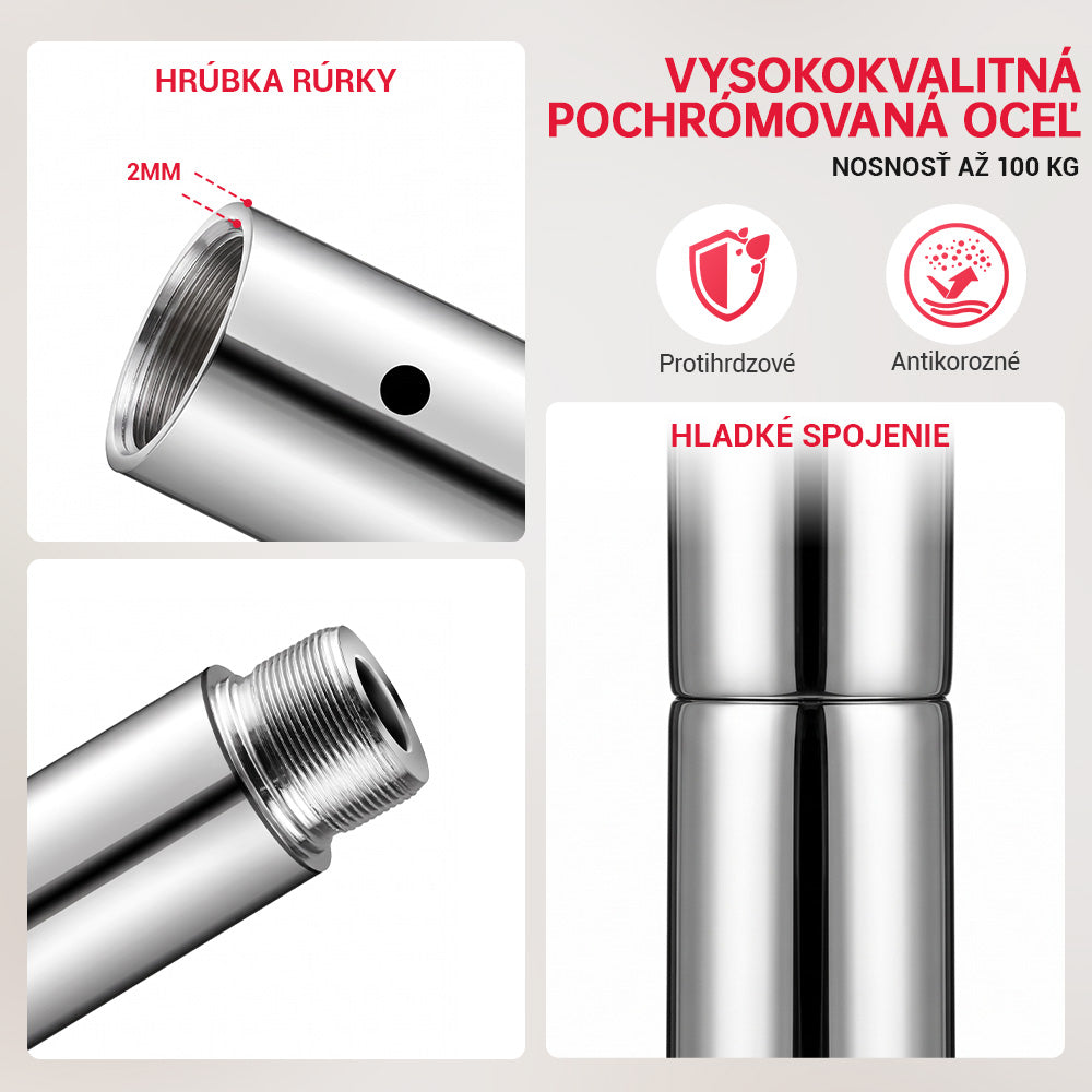Výškovo Nastaviteľná Tanečná Tyč
