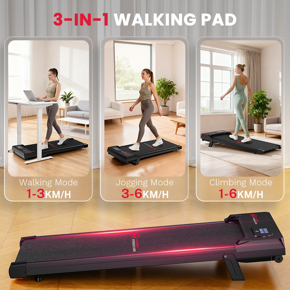 Bežecký Pás T7, Rýchlosť 1–6 km/h, Manuálny Sklon 5 %