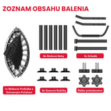 40-Palcová Skladacia Trampolína