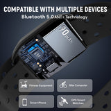 Náramok na Meranie Srdcovej Frekvencie, Bluetooth 5.0/ANT+, Vodotesný podľa Normy IP67