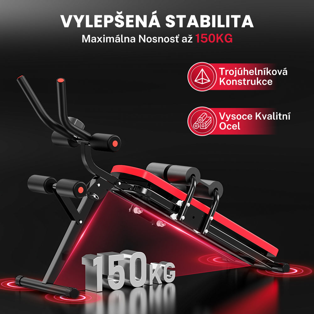 Skladací Trenažér na Brušné Svaly