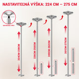 Výškovo Nastaviteľná Tanečná Tyč