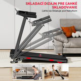 Skladací Bežecký Pás Q5 Pro s Bezuhlíkovým Motorom, Rýchlosť 1-12 km/h, Automatickým Sklonom 15 %