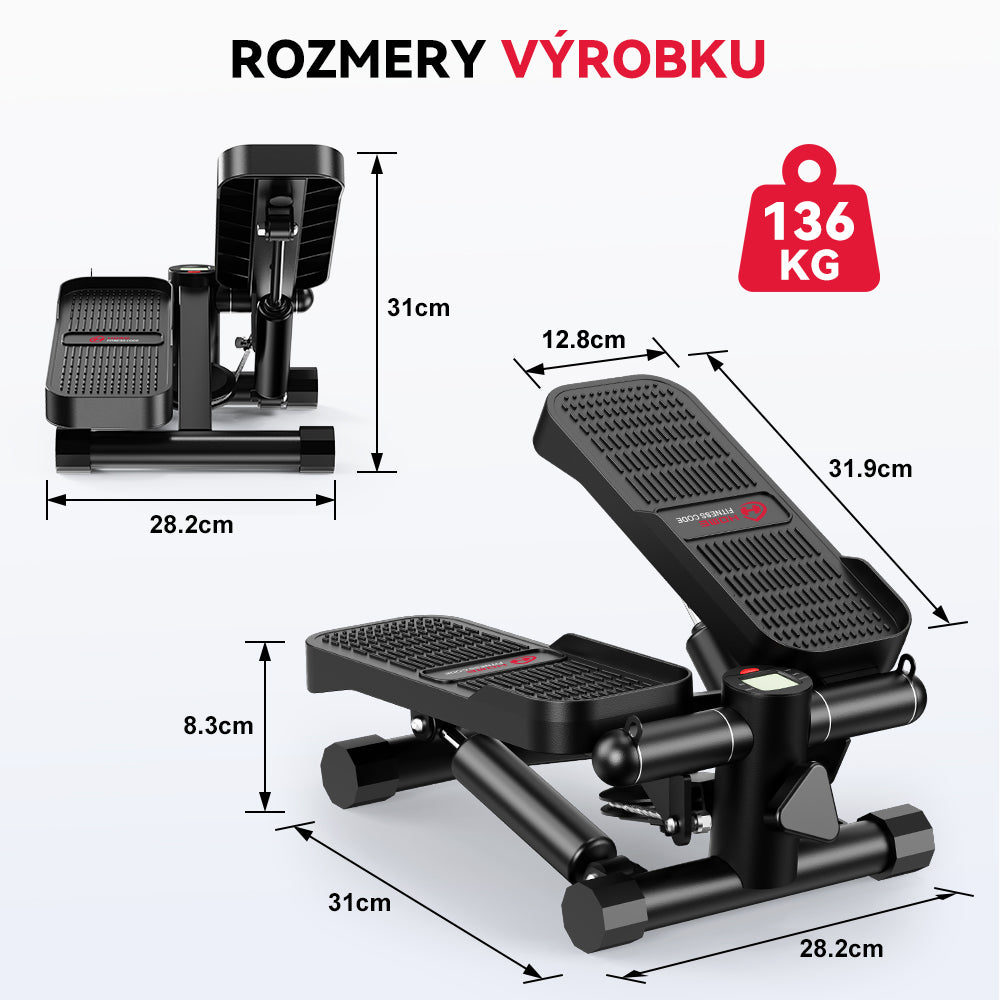 Mini Hydraulický Stepper s Odporovými Pásmi