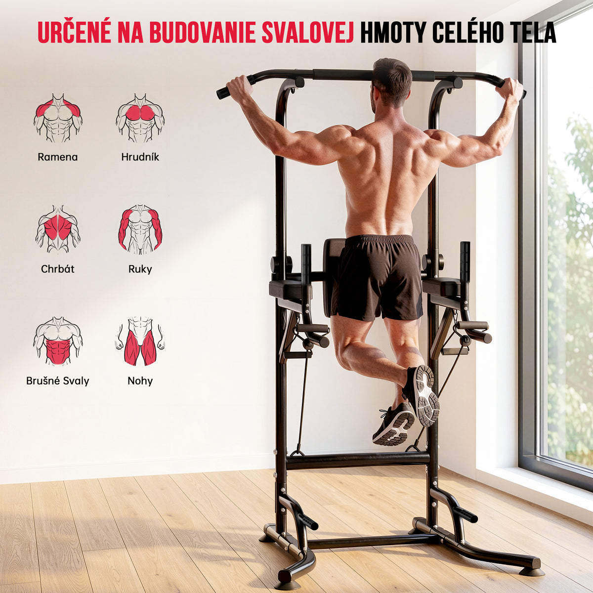 Posilňovacia Veža s Dipovou Stanicou A1, s Odporovými Pásmi