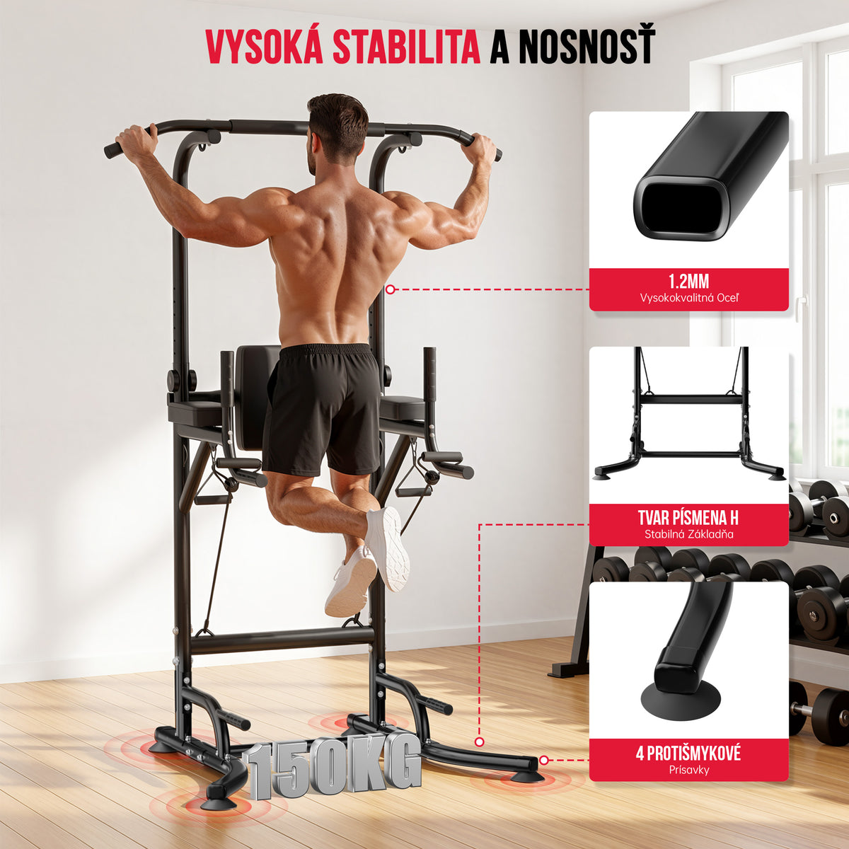 Posilňovacia Veža s Dipovou Stanicou A1, s Odporovými Pásmi
