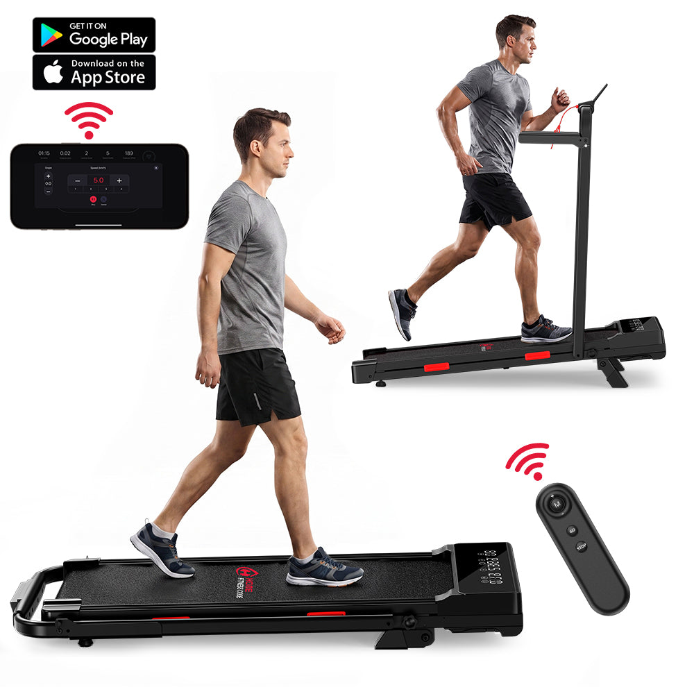 Skladací Behací Pás Q2 Pro s Manuálny Sklon 5 %, Rýchlosť 1–10 km/h (Nová Verzia)