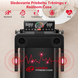 Skladací Bežecký Pás Q8, Rýchlosť 1–12 km/h, Manuálny Sklon 5 %
