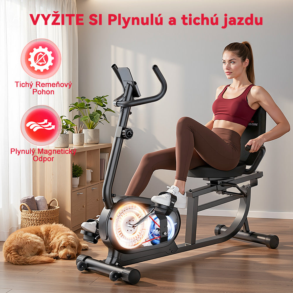 Ležatý Rotoped X1, 16 Úrovní Odporu