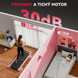 Bežecký Pás Z3 s Bezkefkovým Motorom, Rýchlosť 1–6 km/h, Manuálny Sklon 5 %